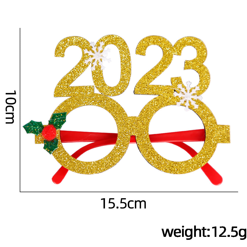 Wholesale 2024 Christmas Elk Frame Children Party Decoration Supplies
